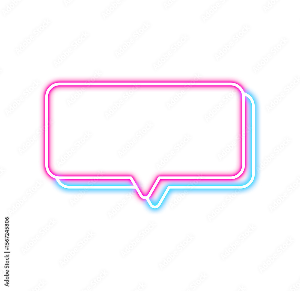 Neon Chat Text Box Neon Chat Text Box