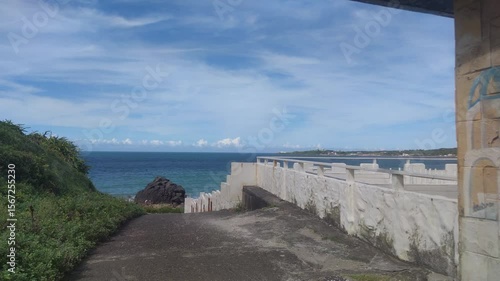Coastal Harmony, Aerial View of Linshanbi’s Tranquil Shoreline