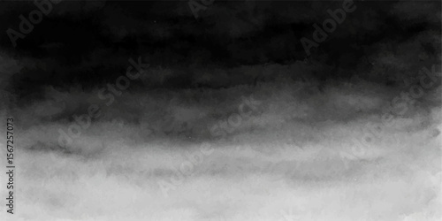 Dark smoke billows with a textured, ethereal motion against a black backdrop, resembling a stormy night sky with hints of grey mist and light