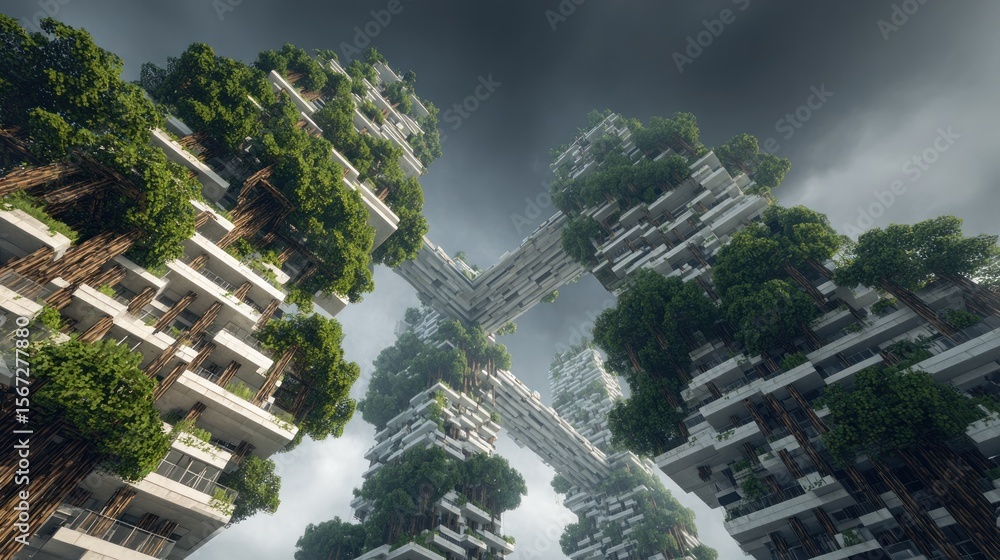 Obraz premium Urban jungle sky-rise