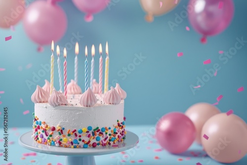 High Quality Visual of Birthday Card Mockup Design