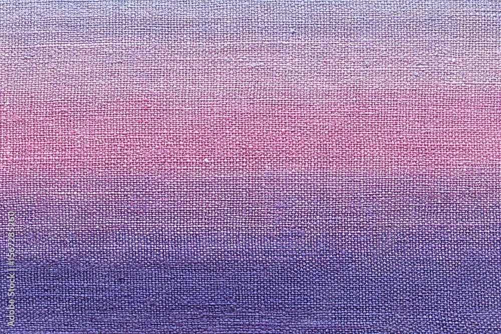 Fototapeta premium Ombre gradient texture in shades of purple, pink, and blue. The image shows a soft, blended transition between colors.