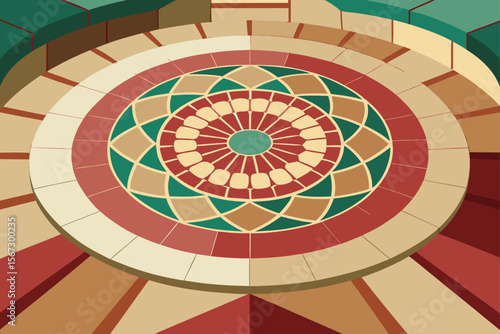 abstract mosaic background