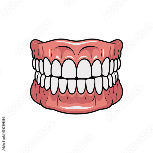 tooth with teeth