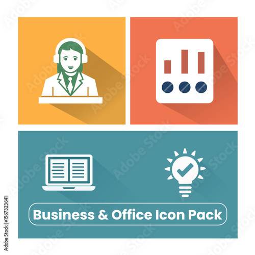 Business icon vector file modern and best icon