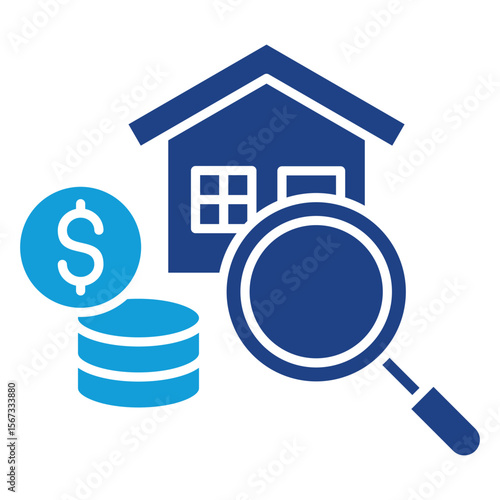 Control Dual Tone Icon Element For Design