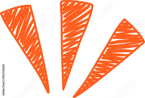 Scribble Doodle Surprise Expression Mark