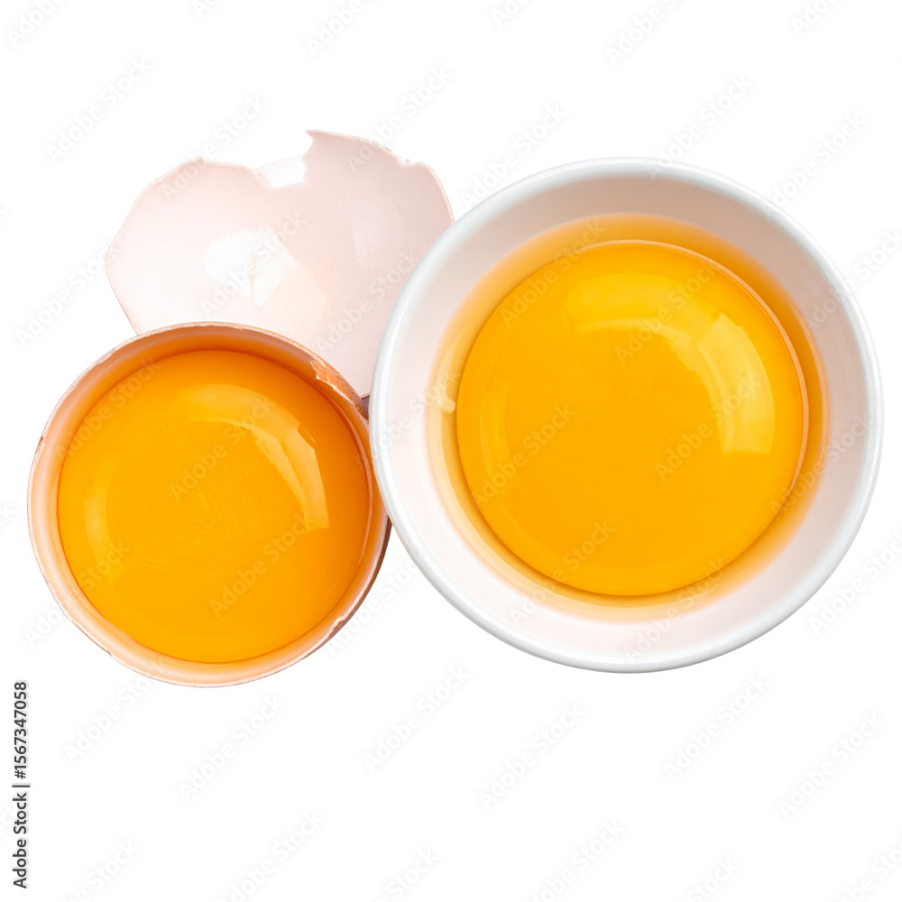 Untitled design - egg yolk isolated on white background with clipping path. Untitled design - egg yolk isolated on white background with clipping path.