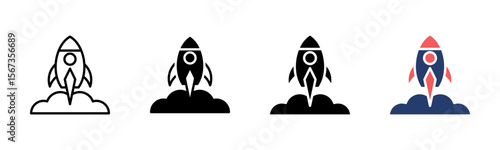 Startup icon sheet multiple style collection