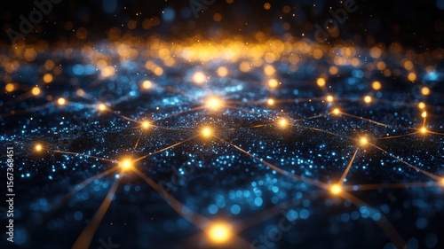 Futuristic Digital Network Connection Background digital network connection futuristic background ai