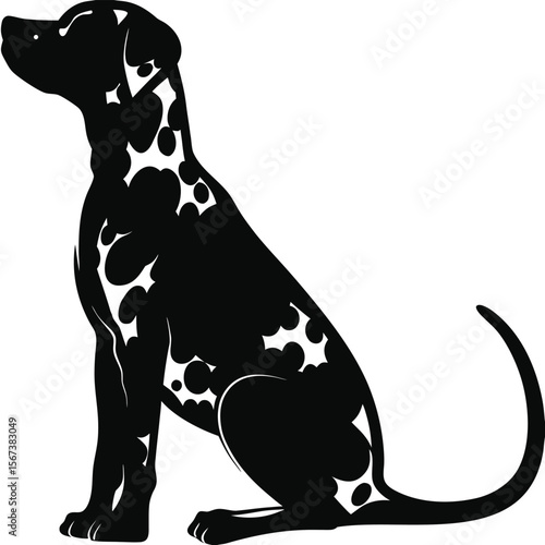"Dog and Wild Animal Silhouette Vector – Cat, Panther, Kangaroo & Cute Cartoon Illustration"










