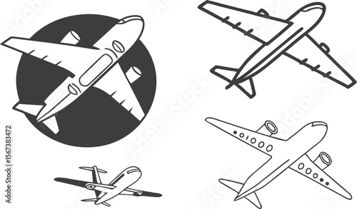 airplane flying jet aircraft travel aviation