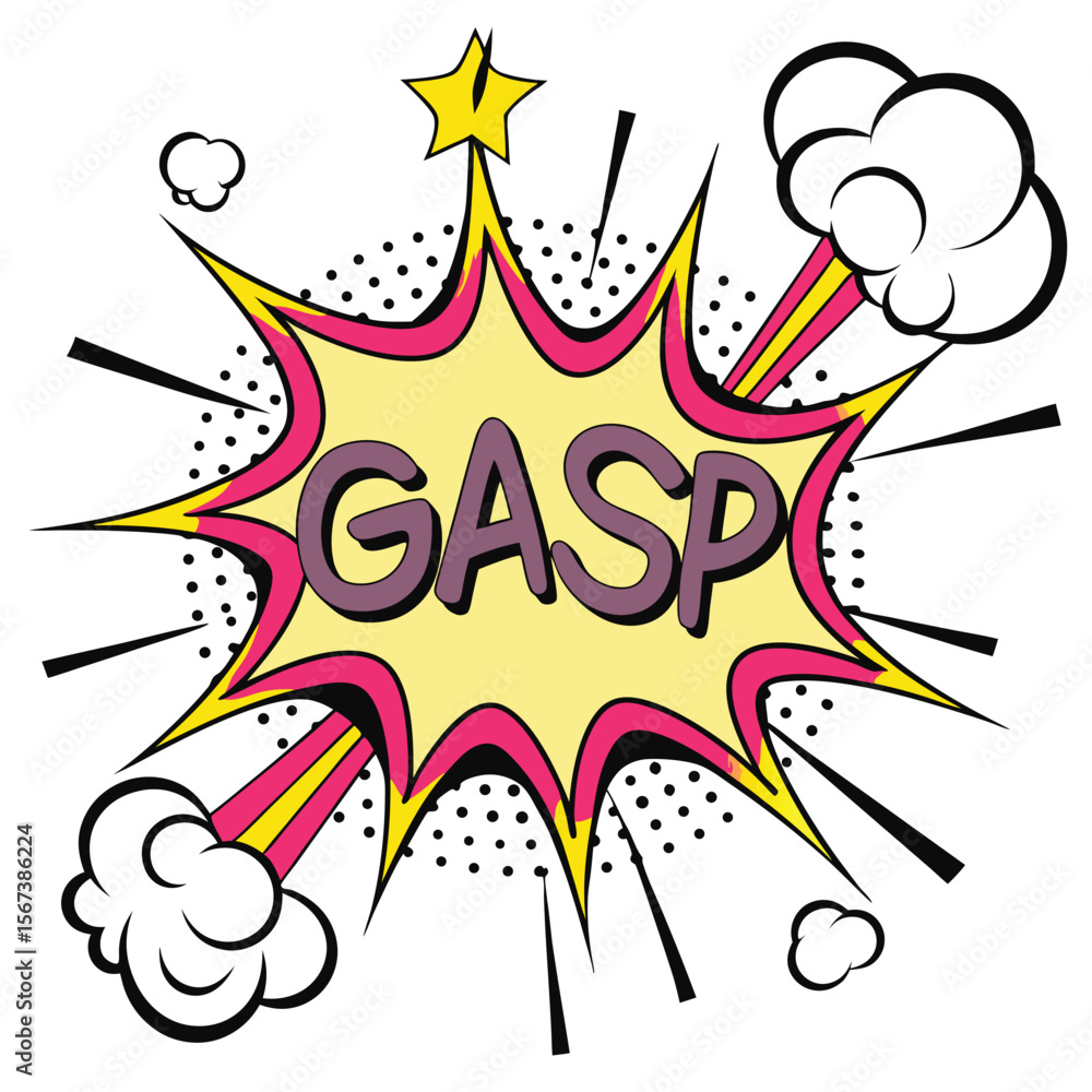 Colorful comic book style explosion graphic Colorful comic book style explosion graphic
