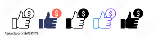 Find Best Price multiple icon