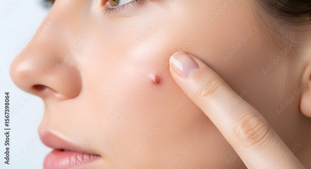 Obraz premium Understanding and Treating Acne A Guide to Clear Skin