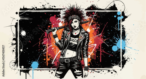 grunge urban background
