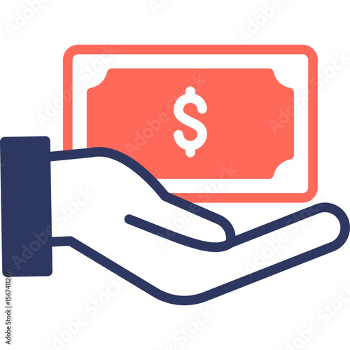 Funds mixed color icon