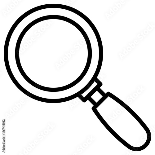 cursor icon flat thin outline art logo