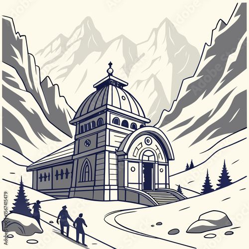 Hindu devotees go on a pilgrimage to the heavenly abode of Lord Shiva, a holy shrine situated inside a cave at Jammu and Kashmir.