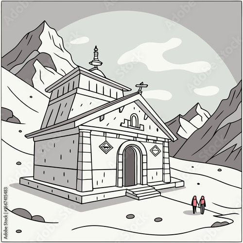 Hindu devotees go on a pilgrimage to the heavenly abode of Lord Shiva, a holy shrine situated inside a cave at Jammu and Kashmir.