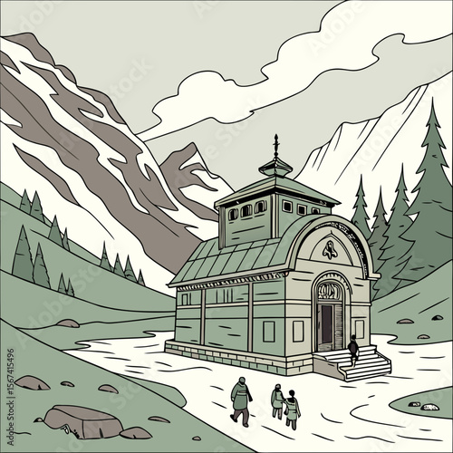 Hindu devotees go on a pilgrimage to the heavenly abode of Lord Shiva, a holy shrine situated inside a cave at Jammu and Kashmir.