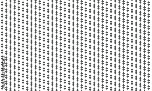 A repeating pattern of diamond-shaped elements arranged in vertical rows on a white background.