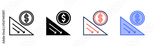 Deflation Icon