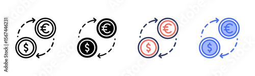 Currency Exchange Icon