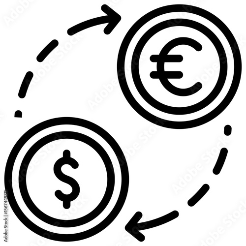 Currency Exchange Icon