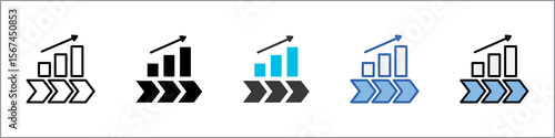 Acceleration Icon Pack Multistyle Illustration