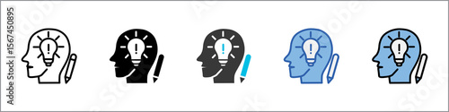 Creativity Icon Pack Multistyle Illustration