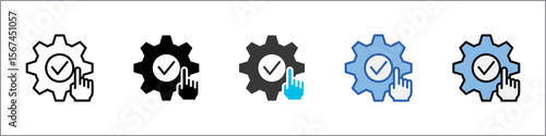 Usability Icon Pack Multistyle Illustration
