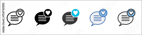 Feedback Icon Pack Multistyle Illustration