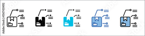 Functionality Icon Pack Multistyle Illustration