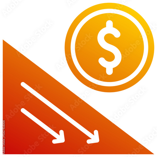 Deflation Icon