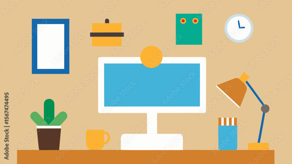 A vector illustration of a set of flat design elements, perfect for business, web, and social media marketing icons A vector illustration of a set of flat design elements, perfect for business, web, and social media marketing icons
