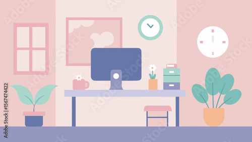 Young woman in a stylish living room with modern furniture and a cozy lamp, perfectly illustrating a contemporary home interior design