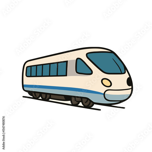 train Transportation vector