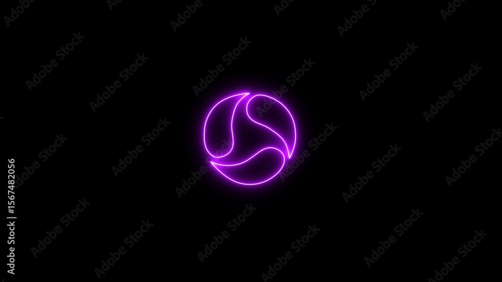 Reload icon illustration. Neon update arrow and looping arrow icon illustration. Reload icon illustration. Neon update arrow and looping arrow icon illustration.