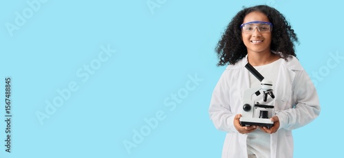 African-American schoolgirl...