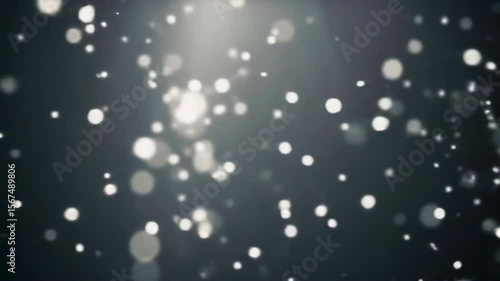 Wallpaper Mural Abstract Bokeh Light Particles with Dreamy Glow Torontodigital.ca