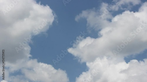 blue sky with clouds