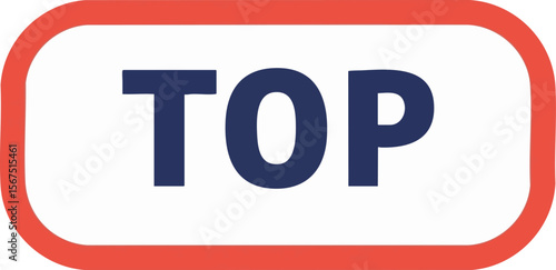 Top Rectangle Badge