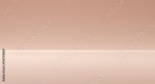 Beige minimalist studio backdrop with soft gradient