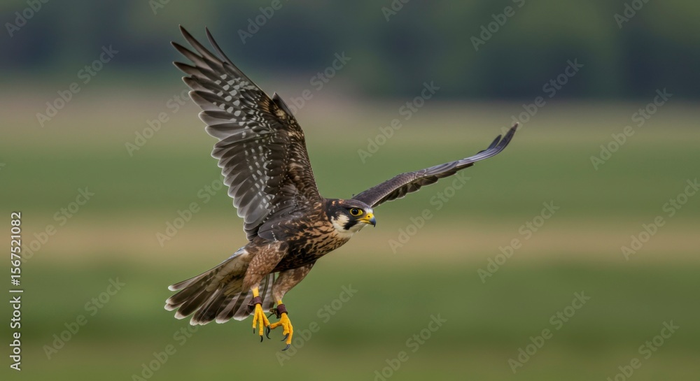 Fototapeta premium Falcon in flight (1)