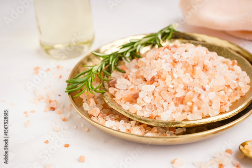 Himalayan pink salt and ros...