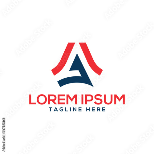 letter mark AG logo design modern minimal monogram initial abstract unique concept 