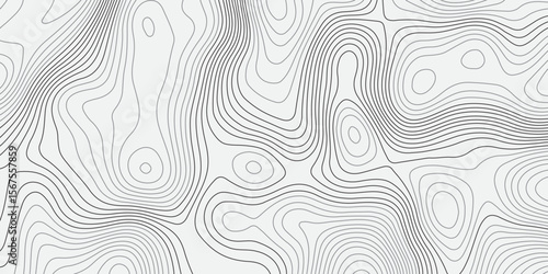 A seamless, minimalist background featuring abstract topographic contour lines in soft greys over a clean white canvas. The undulating,wavy lines form organic,layered shapes resembling elevation maps.