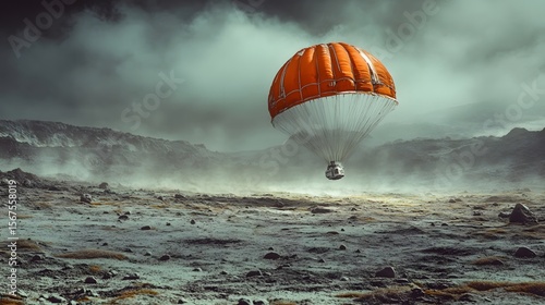 Stable landing of extraterrestrial probes on the surface of planets