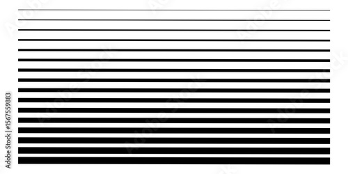 black stripe 5px to 80px png